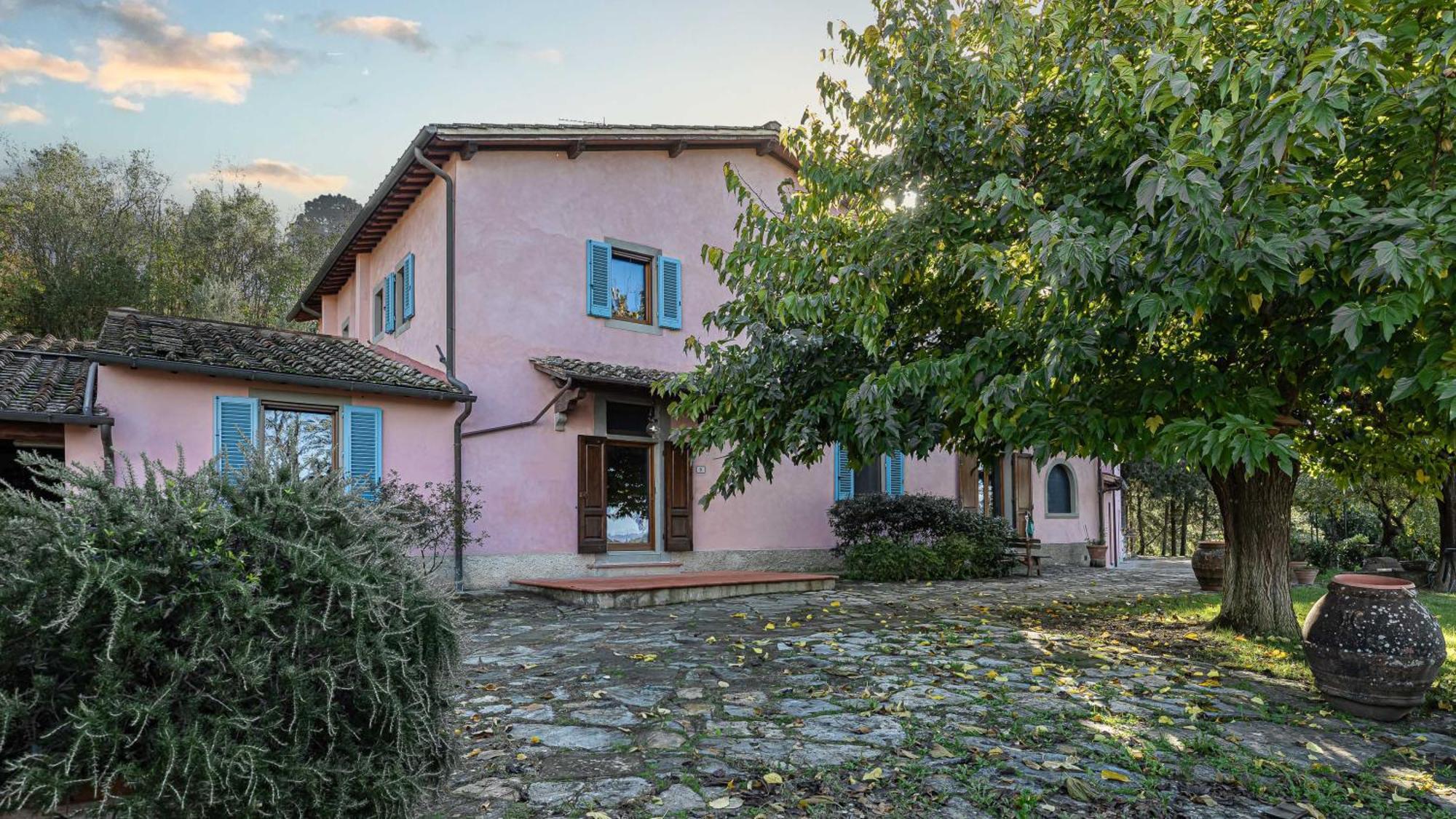 La Casa Rosa Bnb Florencia Exterior foto